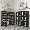7 Tiers Portable Shoe Rack Organizer 48 Pairs Shelf Storage Cabinet for Heels 48"(W) x 12"(D) x 48"(H)