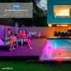 Atomi Smart Portable Orb LED Light - Large, Indoor / Outdoor Ambience Light, Waterproof, WiFi-Compatible with Alexa, Google Assistant, iOS, Android, and The Atomi Smart App