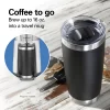 Hamilton Beach Convenient Craft Rapid Cold Brew & Hot Coffee Maker, Single Serve Ground Coffee Brewer, 16 oz. capacity, White, 42500