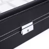 24 Slot Elegant Portable Black Watch Collection Box Case Organizer for Storage Display Holds Watches Jewelry for Men & Women 16.92 x 11.42 x 3.35 24 Slot Elegant Portable Black Watch Collection Box Case Organizer for Storage Display Holds Watches Jewelry for Men & Women 16.92 x 11.42 x 3.35
