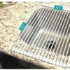 True & Tidy, Multi-Purpose Over The Sink Roll-Up Drying Rack, DR-881, Gray