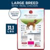 Purina ONE Natural Large Breed Adult Dry Dog Food, +Plus Formula - 31.1 lb. Bag