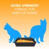 ARM & HAMMER Clump & Seal Platinum Clumping Cat Litter, Multi-Cat, 27.5lb