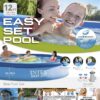 INTEX 28131EH 12ft x 30in Easy Set Pool with Cartridge Filter Pump (Blue)