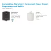 Marathon Centerpull Paper Towel, 1-Ply, White, 15" x 7.8" (6 rolls)