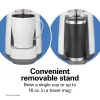 Hamilton Beach Convenient Craft Rapid Cold Brew & Hot Coffee Maker, Single Serve Ground Coffee Brewer, 16 oz. capacity, White, 42500