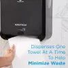 Marathon Automated Paper Towel Dispenser, Black