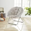 MEMBER'S MARK Saucer Chair, White/Grey