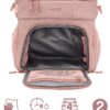Bentgo® Prep Deluxe Multimeal Bag - Premium Insulation up to 8 Hrs with Water-Resistant Exterior & Interior, Extra Large Lunch Bag Holds 4 Meals & Snacks - Great for All Day Meal Prep (Blush)