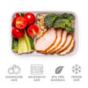 Bentgo® Prep Deluxe Multimeal Bag - Premium Insulation up to 8 Hrs with Water-Resistant Exterior & Interior, Extra Large Lunch Bag Holds 4 Meals & Snacks - Great for All Day Meal Prep (Blush)
