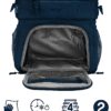 Bentgo® Prep Deluxe Multimeal Bag - Premium Insulation up to 8 Hrs with Water-Resistant Exterior & Interior, Extra Large Lunch Bag Holds 4 Meals & Snacks - Great for All Day Meal Prep (Navy Blue)