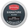 Community Coffee Signature Blend 80 Count Coffee Pods, Dark Roast, Compatible with Keurig 2.0 K-Cup Brewers, Box of 80 Pods