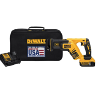 DEWALT DCS367P1 20-Volt MAX XR Cordless Brushless Compact Reciprocating Saw with (1) 20-Volt Battery 5.0Ah & Charger