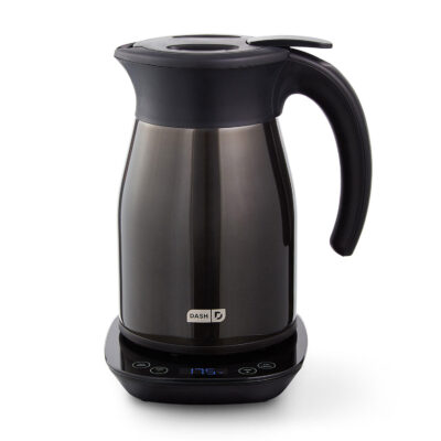 Dash 1.7L Insulated Electric Kettle (Black Stainless Steel)