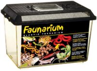 Exo Terra Faunarium, Plastic Reptile Terrarium, Medium