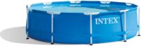 INTEX 28201EH 10ft x 30in Metal Frame Pool with Cartridge Filter Pump (Blue)