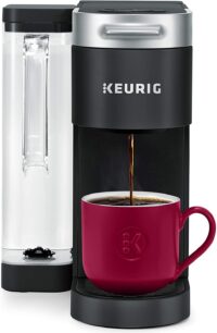 Keurig K-Supreme Coffee Maker, Single Serve K-Cup Pod Coffee Brewer, With MultiStream Technology, 66 Oz Dual-Position Reservoir, and Customizable Settings, Black