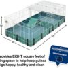 MidWest Guinea Habitat Guinea Pig Home, Guinea Habitat Plus MidWest Guinea Habitat Guinea Pig Home, Guinea Habitat Plus