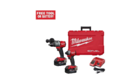Milwaukee 2997-22 M18 FUEL 18V Lithium-Ion Brushless Cordless Hammer Drill and Impact Driver Combo Kit (2-Tool) with Two 5Ah Batteries