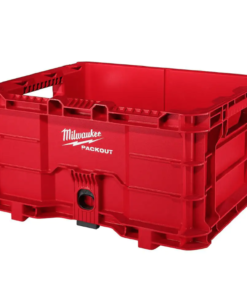 Milwaukee 48-22-8440 PACKOUT 18.6 in. Tool Storage Crate Bin with Carrying Handles and 50 lbs. Weight Capacity