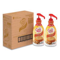 Nestle Coffee mate Coffee Creamer,Hazelnut, Concentrated Liquid Pump Bottle, Non Dairy, No Refrigeration, 50.7 Fl. Oz (Pack of 2)