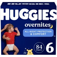 Nighttime Baby Diapers Size 6, 84 Ct, Huggies Overnites