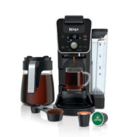 Ninja CFP201 DualBrew System 12-Cup Coffee Maker, Single-Serve for Grounds & K-Cup Pod Compatible, 3 Brew Styles, 60-oz. Water Reservoir & Carafe, Black