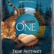 Purina ONE Grain Free Dry Cat Food Natural High Protein, True Instinct With Real Ocean Whitefish 6.3 lb. Bag