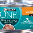 Purina ONE True Instinct Chicken Recipe, High Protein, Gravy Wet Cat Food - Pull-Top ,3 Ounce (Pack of 24)