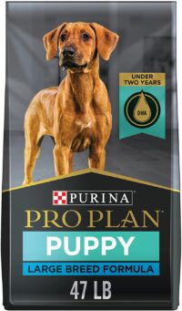 Purina Pro Plan Large Breed Dry Puppy Food, Chicken and Rice Formula - 47 lb. Bag