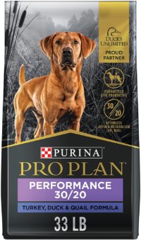 Purina Pro Plan Sport Performance 30/20 Turkey, Duck and Quail Formula Dry Dog Food 33 lb. Bag