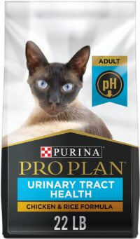 Purina Pro Plan Urinary Tract Dry Cat Food, Chicken and Rice Formula - 22 lb. Bag