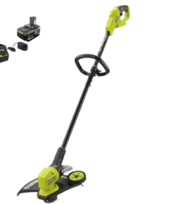 RYOBI P20180VNM ONE+ 18V 13 in. Cordless Battery String Trimmer/Edger with 4.0 Ah Battery and Charger