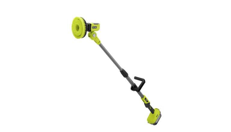 RYOBI P4500 ONE+ 18V Cordless Telescoping Power Scrubber (Tool Only ...