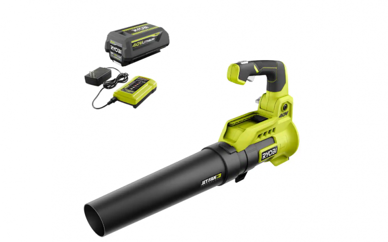 RYOBI RY40480VNM 40V 110 MPH 525 CFM Cordless Battery Variable-Speed ...