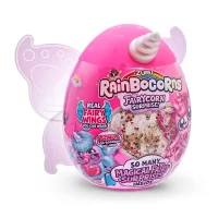 Rainbocorns Fairycorn Surprise (Kitty) by ZURU 11" Collectible Plush Stuffed Animal - Ultimate Surprise Egg, Wearable Fairy Wings, Unicorn Slime, Sparkle Sequin Heart, Ages 3+ for Girls, Children