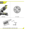RYOBI TS1144 7-1/4 in. Compound Miter Saw
