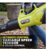 RYOBI RY404130VNM 40V HP Brushless Whisper Series 155 MPH 600 CFM Cordless Battery Leaf Blower with 4.0 Ah Battery and Charger