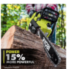 RYOBI RY405100 40V HP Brushless 14 in. Electric Cordless Chainsaw with 4.0 Ah Battery and Charger