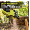 RYOBI RY405100 40V HP Brushless 14 in. Electric Cordless Chainsaw with 4.0 Ah Battery and Charger