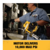 DEWALT DCGG571M1 20-Volt MAX Cordless 10,000 PSI Variable Speed Grease Gun, (1) 20-Volt 4.0Ah Battery & Charger
