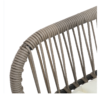 3-Piece Patio Wicker Conversation Bistro Set with 2 Chairs & Glass Top Side Table & Cushions Tan 3-Piece Patio Wicker Conversation Bistro Set with 2 Chairs & Glass Top Side Table & Cushions Tan