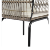 3-Piece Patio Wicker Conversation Bistro Set with 2 Chairs & Glass Top Side Table & Cushions Tan 3-Piece Patio Wicker Conversation Bistro Set with 2 Chairs & Glass Top Side Table & Cushions Tan