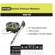 RYOBI RY141612 1,600 PSI 1.2 GPM Electric Pressure Washer