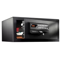 Sentry Safe X041E Electronic Lock/Card Swipe Security Safe, 1.1 ft3, 18w x 16d x 9h, Black