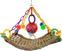 Super Bird SB748 Flying Trapeze Bird Toy, Medium Bird Size, 14" x 13" x 12"