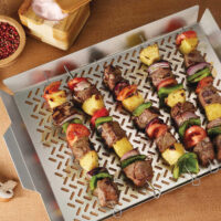Tramontina Outdoor Roasting Grill Pan Set 2 Pc