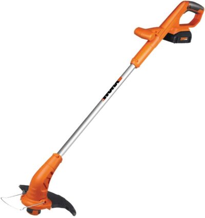 Worx WG154 20V PowerShare 10" - 12" Cordless String Trimmer and Edger (Battery & Charger Included)