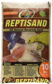 Zoo Med Reptisand Reptile Terrarium Sand, Desert White, 10-lb bag