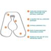 Contours - Soulmate Cooling U-Shaped Pregnancy Pillow Contours - Soulmate Cooling U-Shaped Pregnancy Pillow